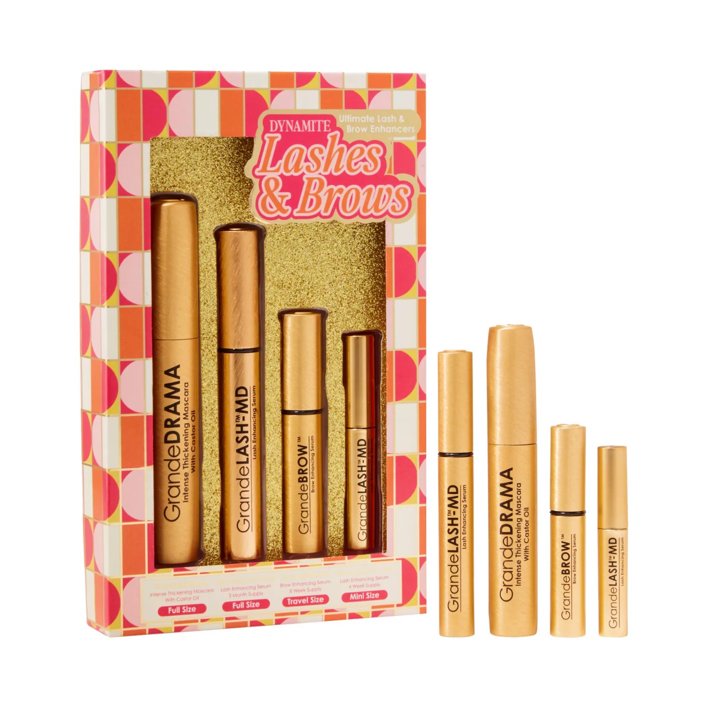 Dynamite Lashes & Brows Holiday Gift Set